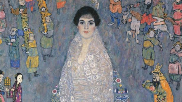Gustav Klimts maleri af Elisabeth Lederer (her i beskåret udgave) er nu verdens næstdyreste. Mere end 1,5 mia. kr. gav en samler tirsdag aften på Sotheby’s i New York.