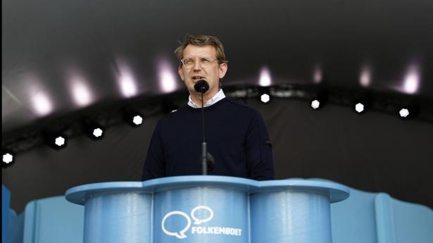 Formand Troels Lund Poulsen og Venstre vil hæve håndværkerfradraget, siger han i tale ved Folkemødet på Bornholm.