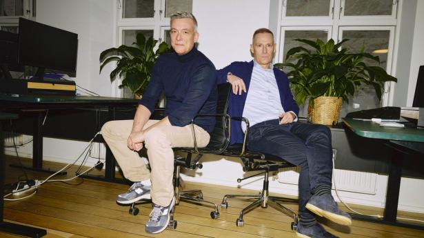 Startupvirksomheden 3RD, som Jakob Langemark (t.v.) og Peter Friis (t.h.) har stiftet, rejser millioner.