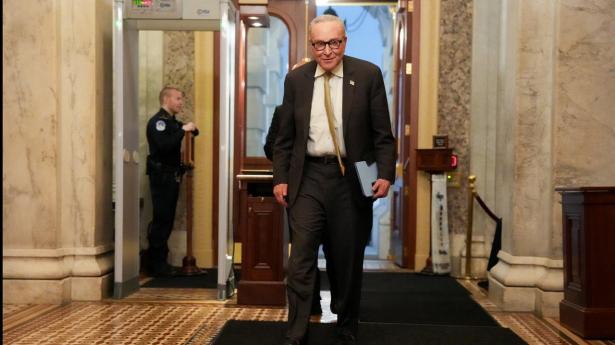 Den amerikanske senats mindretalsleder Chuck Schumer fra det demokratiske parti.