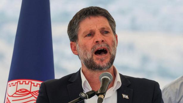 Israels finansminister, Bezalel Smotrich.