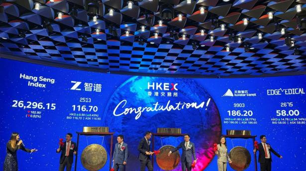 Kinesiske AI-selskaber rammer børsen i hobetal