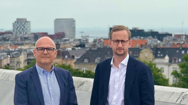 Peter Ryttergaard (tv) og Lasse Hadberg Lynge er partnere i Catacap og har været ansvarlige for investeringen i Aerfin. 
