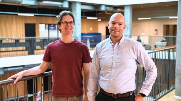 Jacob Christiansen sammen med Mads Paludan Aabling
