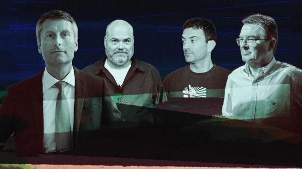Milliardærfamilier står med et afgørende valg om virksomhedernes fremtid. For flere af dem er en erhvervsdrivende fond ikke svaret. Fra venstre: Jakob Haldor Topsøe, Anders Holch Povlsen, Erling Daell, Bent Jensen.