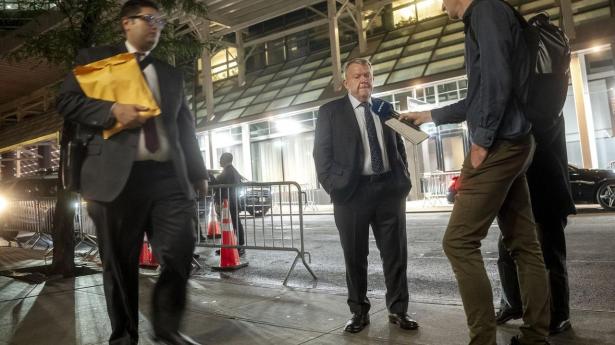 Udenrigsminister Lars Løkke Rasmussen (M) er ankommet til New York, søndag 20. september før møder i FN's Generalforsamling i næste uge.
