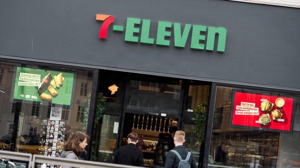 7-Eleven ved Kongens Nytorv i København tirsdag den 25. marts 2025. (Foto: Thomas Traasdahl/Scanpix 2025)
