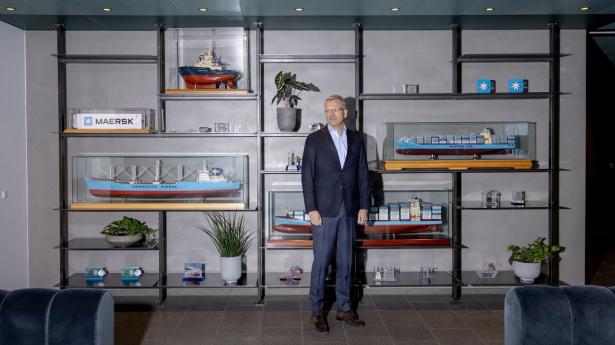 Vincent Clerc, adm. direktør i Mærsk, har fremlagt et stærkt regnskab torsdag morgen.
