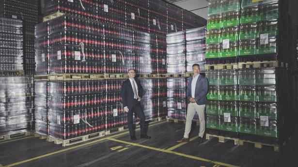 Investorerne skal vælge en Harboe-aktie, hvis de ønsker stabil vækst, lyder det fra Søren Malling (t.h.), adm. direktør i Harboe, og finansdirektør Simon Andersson.