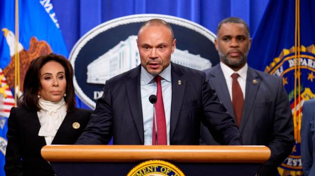 FBI's vicepræsident, Dan Bongino, talte under et pressemøde den 4. december, hvor man oplyste, at en mand var anholdt for at placere bomber forud for angrebet på Kongressen den 6. januar 2021.