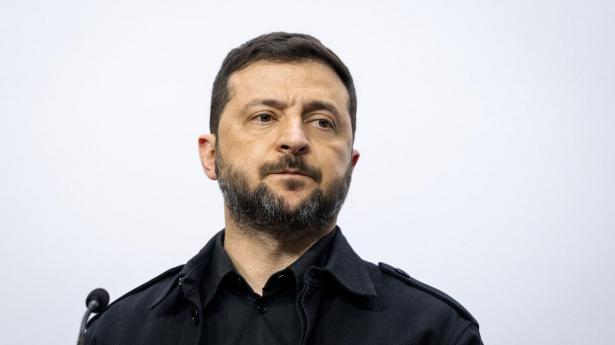 Den ukrainske præsident, Volodymyr Zelenskyj, kommer til Davos.