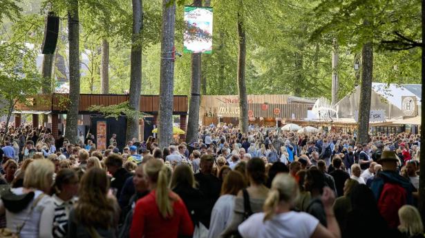 Smukfest er blevet afholdt siden 1980 i en bøgeskov lige uden for Skanderbrog.