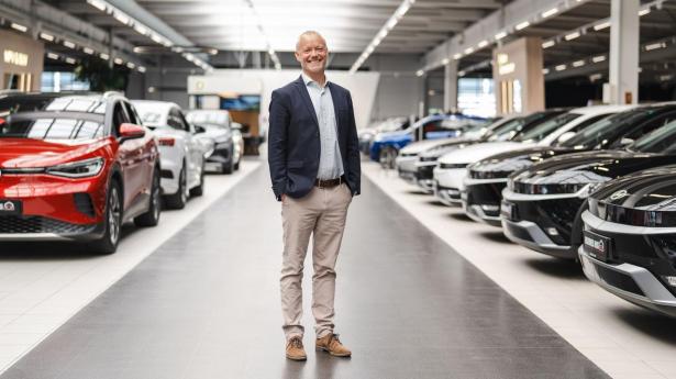 Anders Nielsen, adm. direktør i bilforhandlerkoncernen Nielsen Car Group, som ikke er opkaldt efter ham, men efter stifteren Bjarne Nielsen.