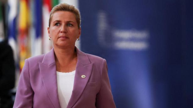 Statsminister Mette Frederiksen (S) ankommer til EU-topmøde i Bruxelles.