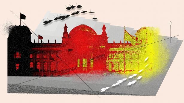 Den tyske regeringsbygning – Reichstag – hvorfra man har indført et forbud mod importen af kritiseret russisk software.