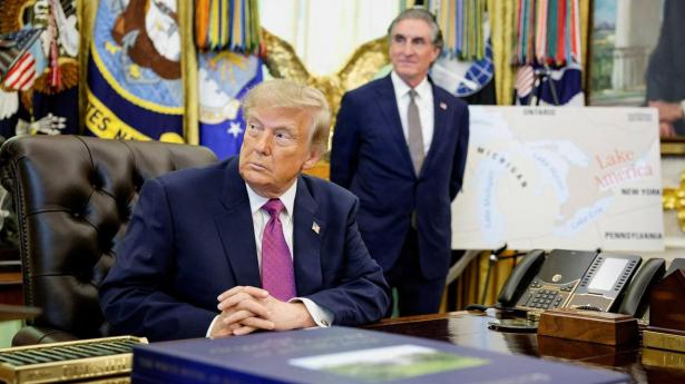 Trump omdøber sø ved Canada til “Lake America”