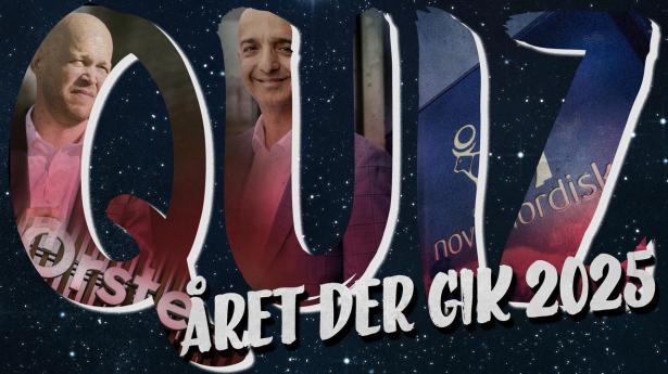 Kan du huske, hvilket øgenavn der blev kendetegnet for den omstridte australske kapitalfond Macquarie? Eller hvor mange år, Lars Fruergaard Jørgensen havde siddet på posten som adm. direktør i Novo Nordisk, efter han i 2025 måtte give stolen videre?