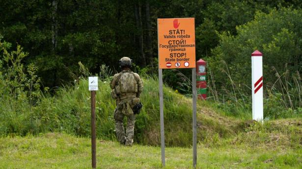 Nato skyder drone ned i Letland