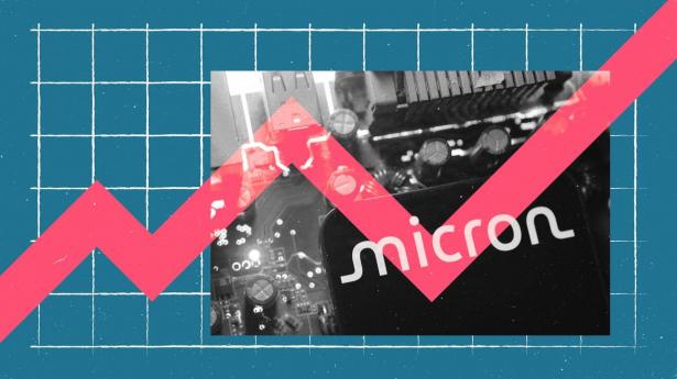 Micron-aktien steg 16 pct. i det amerikanske eftermarked efter chipgiganten aflagde regnskab efter amerikansk børsluk onsdag. 