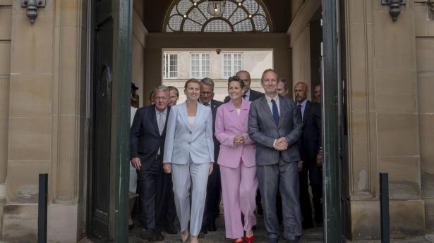 Det nye ministerhold blev præsenteret på Amalienborg i juni 2026. 