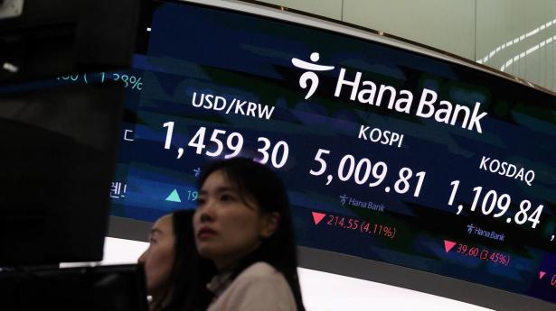 Aktier i Asien: Markeder i fald – med Sydkorea som undtagelse