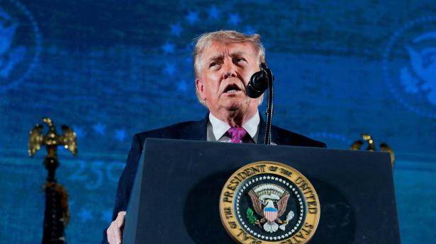 Trump langer ud efter kommunismen ved fejring af 250-årsdag