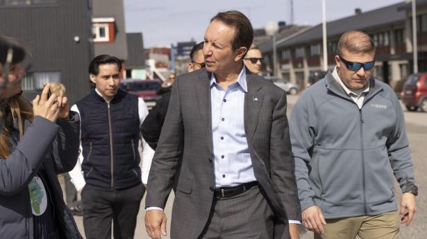 USA's særlige udsending til Grønland, den republikanske guvernør Jeff Landry, besøgte tidligere på ugen Nuuk.