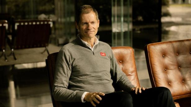 Den adm. direktør i Danfoss, Kim Fausing, er godt tilfreds med et 2025, hvor en nedadgående omsætningsspiral blev vendt til plus.