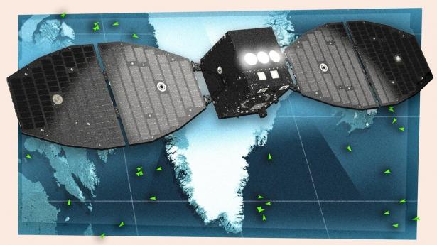 Snart er dansk satellit klar til at overvåge skibe omkring Grønland