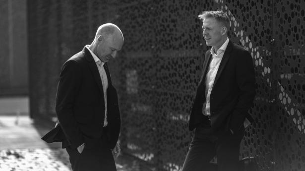 Lars Andersen (tv.) og Morten Andersen (th.) er medstiftere og partnere i konsulenthuset Kvint Consulting Partners. Tidligere i deres karriere har de bl.a. arbejdet sammen i Implement.