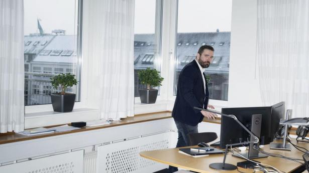 Jesper Grunnet-Lauridsen, arbejdsmarkedsøkonom i 3F, frygter for medlemmer, der er ansat i Novo Nordisk.