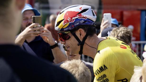 Den belgiske cykelrytter Wout van Aert.