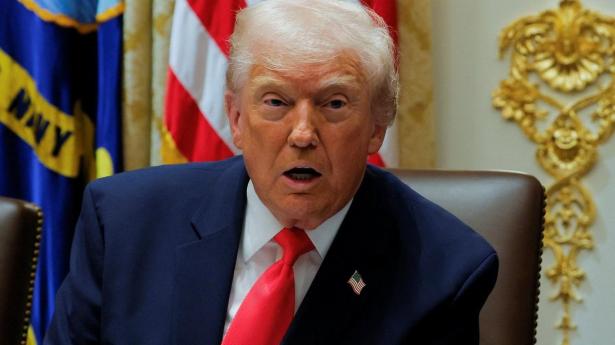 Donald Trump afholdt et regeringsmøde i Det Hvide Hus tirsdag.