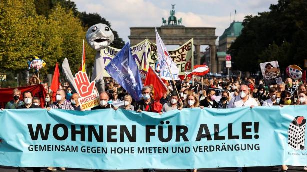 Berlins venstrefløj vil ekspropriere – ejendomskoncerner står til milliardtab