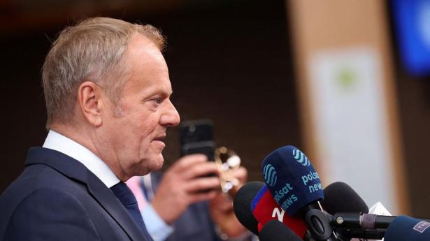 Tusk: Russisk missil har ramt Polen