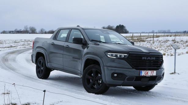 Muskuløs USA-pickup i Danmark