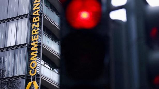 En Commerzbank-filial i Køln i Tyskland