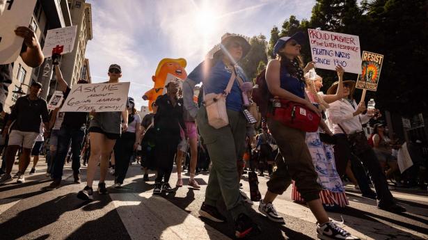 De såkaldte “No Kings”-demonstrationer i USA har i denne weekend slået rekord.