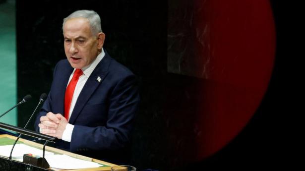 Snesevis udvandrede under Netanyahus tale i FN