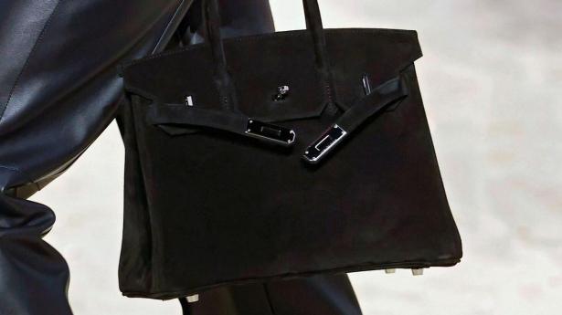 Birkin-taske til Hermès-show i Paris, oktober 2025.