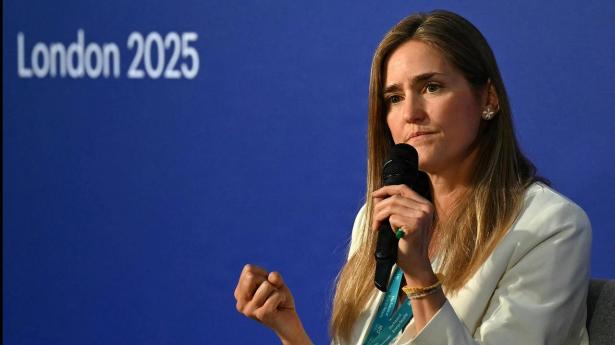Spaniens energi- og miljøminister Sara Aagesen. 