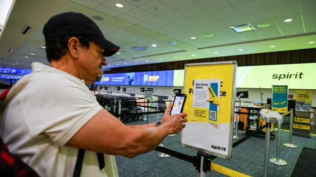 Flyselskabet Spirit Airlines er ét af de selskaber, der i 2026 er gået konkurs. Det skete i maj, hvor selskabet i samme omgang aflyste alle flyafgange.