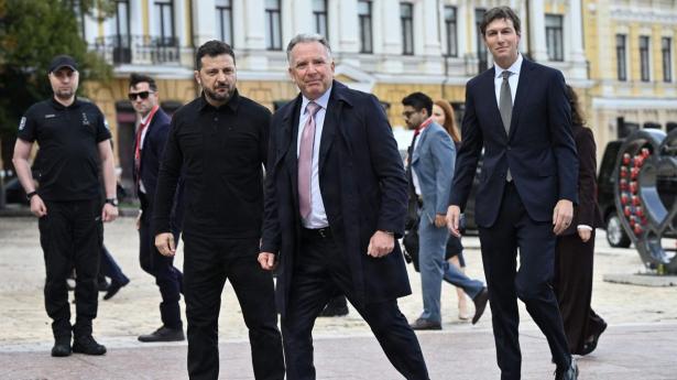 USA-udsending kalder møde med Zelenskyj vigtigt og indholdsrigt