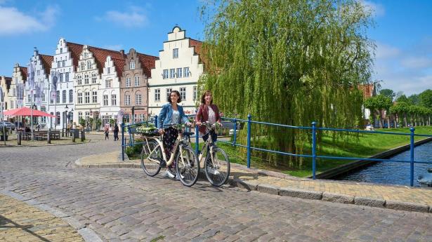 Markedspladsen i Friedrichstadt
