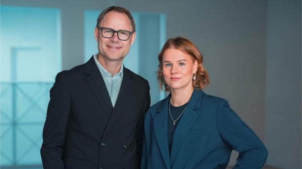 Administrerende direktør i Dansk Revision A/S Preben Rasmussen Høj og direktør for organisation og forretningsudvikling Katja Kirsten Løje.