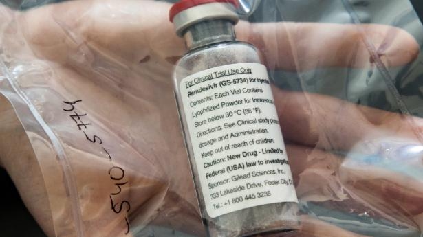 Medicinen Remdesivir fra Gilead Sciences er blevet testet på coronapatienter. Arkivfoto: Ulrich Perrey/AFP/Ritzau Scanpix