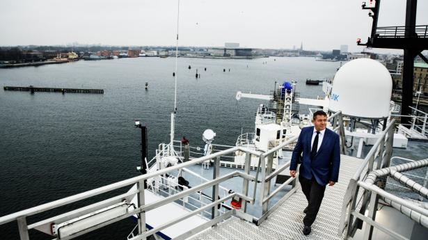 Alexander Kara, adm. direktør i NKT, på kabelnedlægningsskibet NKT Victoria. Arkivfoto: Mie Hee Christensen