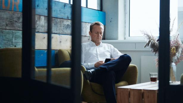 Anders P. Christensen fra fødevarevirksomheden Tasteful Foods har taget Richard Bransons råd til sig om at passe godt på medarbejderne, så de passer godt på kunderne. Foto: PR