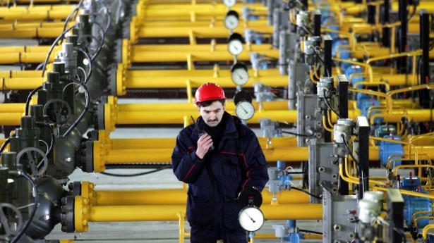 I tre lande har gaskunder afvist at betale i rubler for gassen. Her ses et Gazprom-anlæg ved byen Kasimov. Arkivfoto: Sergei Karpukhin/Reuters/Ritzau Scanpix