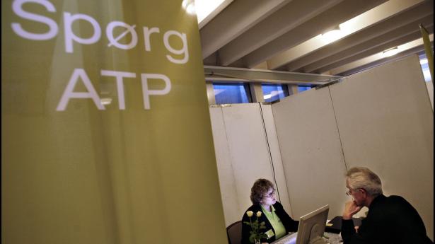 ATP har ligesom de fleste andre danske pensionsselskaber indgået renteafdækninger for milliarder, for at forsikre sig mod udsving i renten. Arkivfoto: Liselotte Sabroe/Ritzau Scanpix